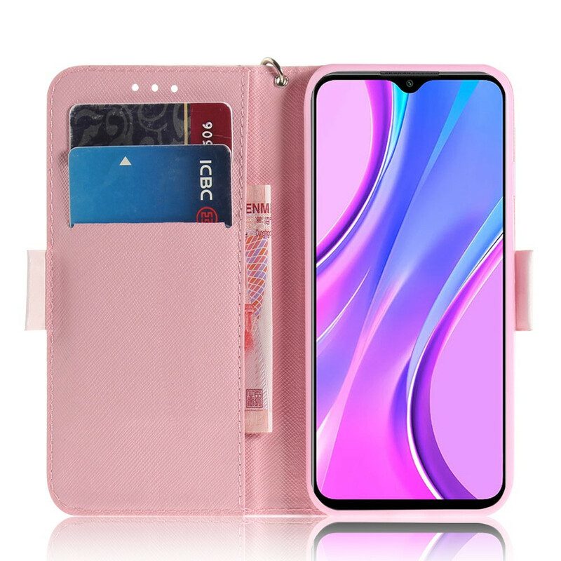 Custodia in pelle Xiaomi Redmi 9 Perizoma Criceti