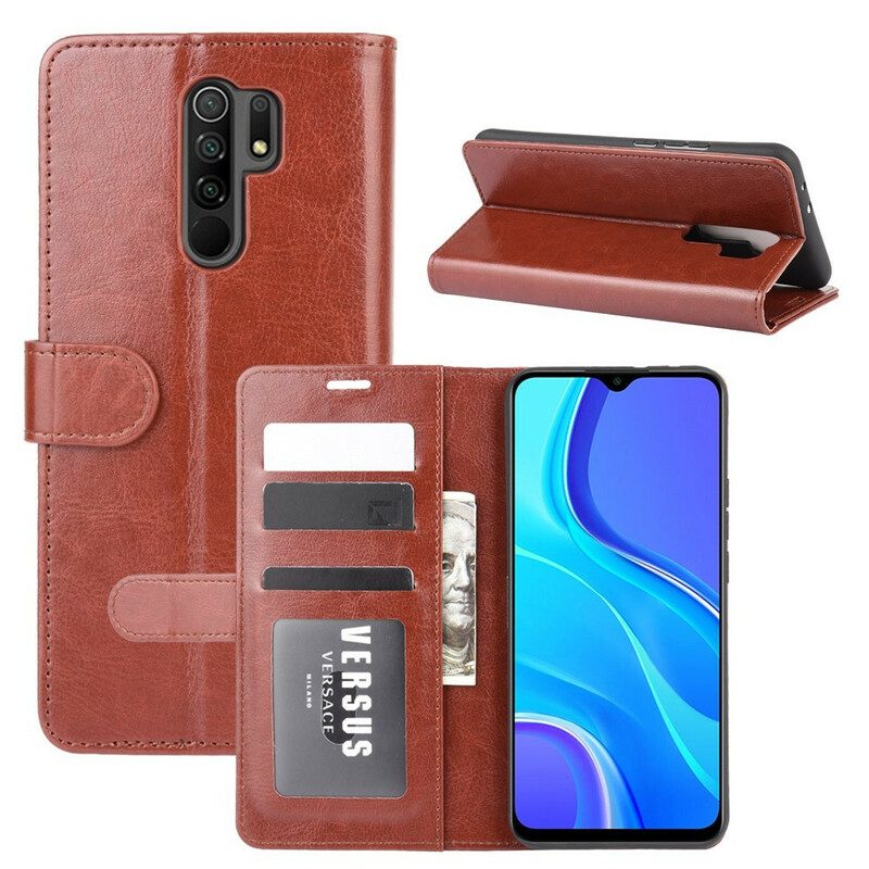 Custodia in pelle Xiaomi Redmi 9 Ultra Ecopelle