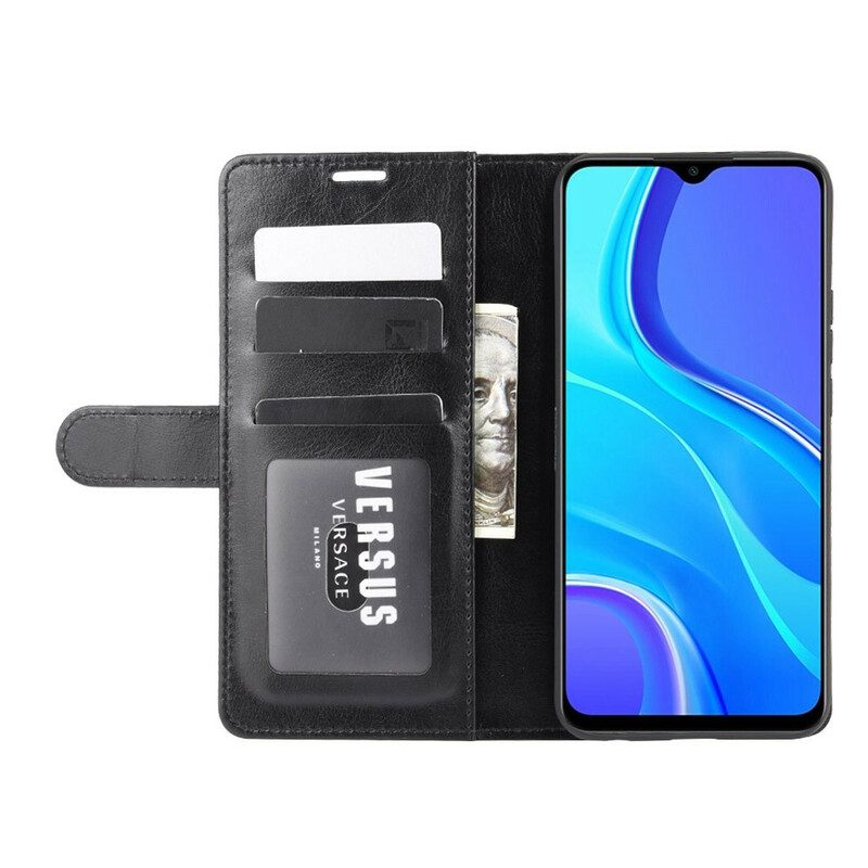 Custodia in pelle Xiaomi Redmi 9 Ultra Ecopelle