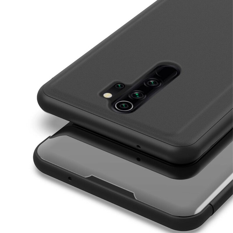 Custodia Xiaomi Redmi 9 Specchio Ed Ecopelle