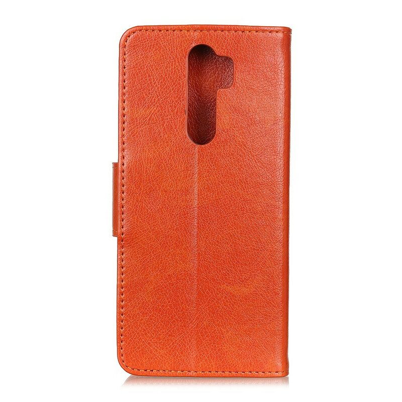 Folio Cover Xiaomi Redmi 9 Crosta Di Nappa