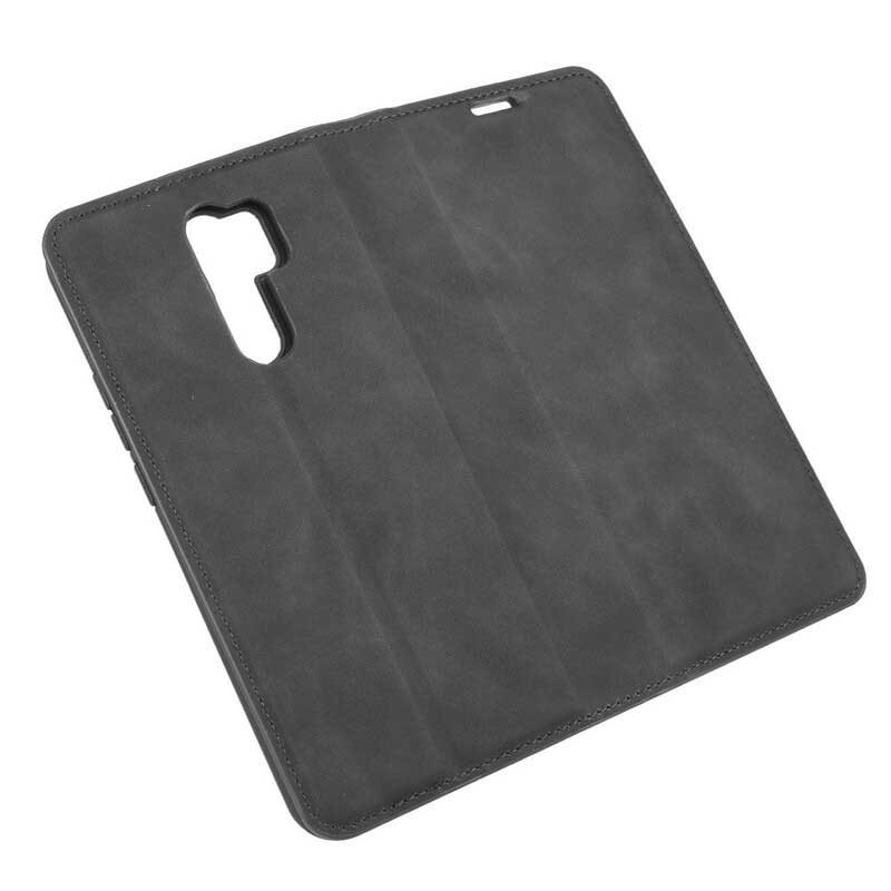 Folio Cover Xiaomi Redmi 9 Custodia in pelle Effetto Pelle Morbida