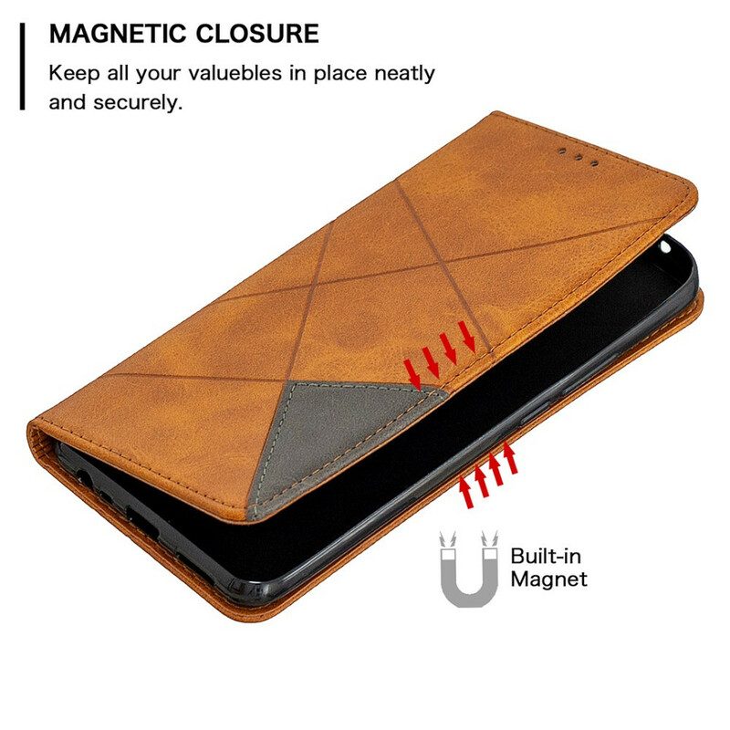 Folio Cover Xiaomi Redmi 9 Custodia in pelle Stile D'artista