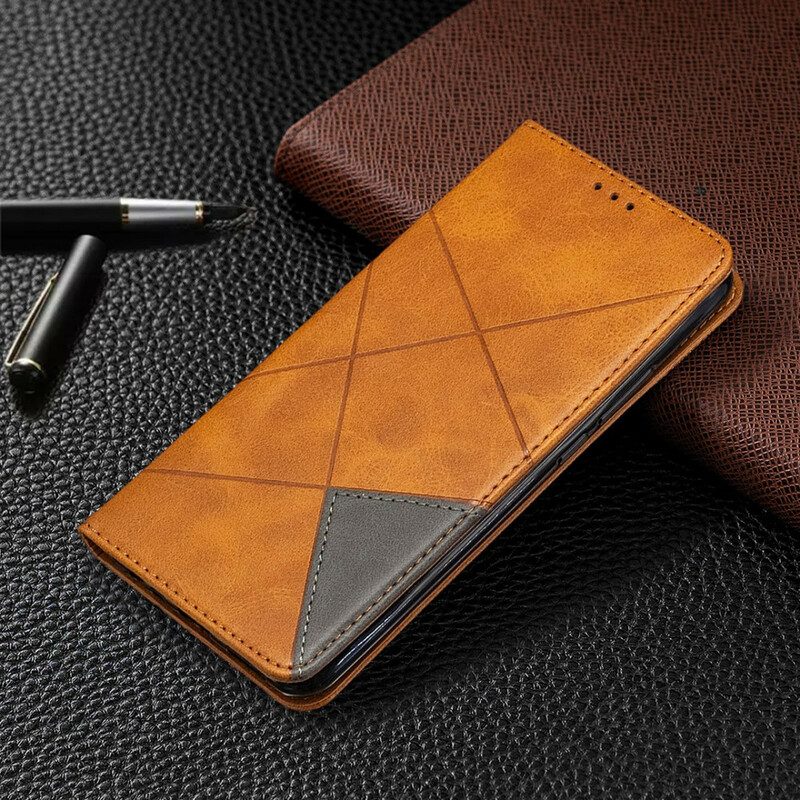 Folio Cover Xiaomi Redmi 9 Custodia in pelle Stile D'artista