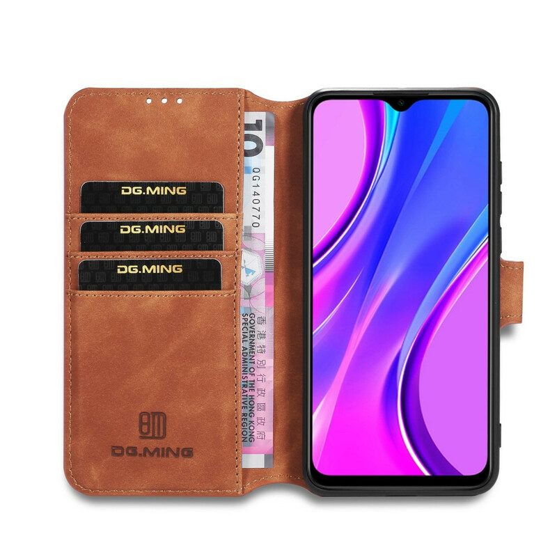 Folio Cover Xiaomi Redmi 9 Dg.ming Retro