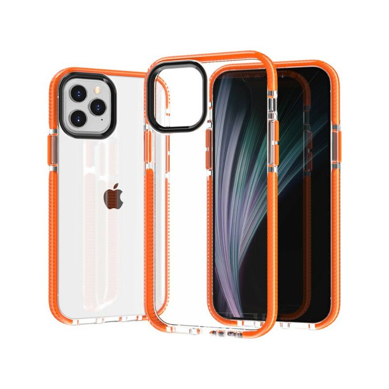 Cover iPhone 12 Mini Bordi In Silicone Trasparente