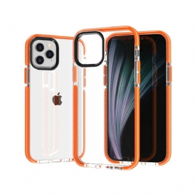 Cover iPhone 12 Mini Bordi In Silicone Trasparente