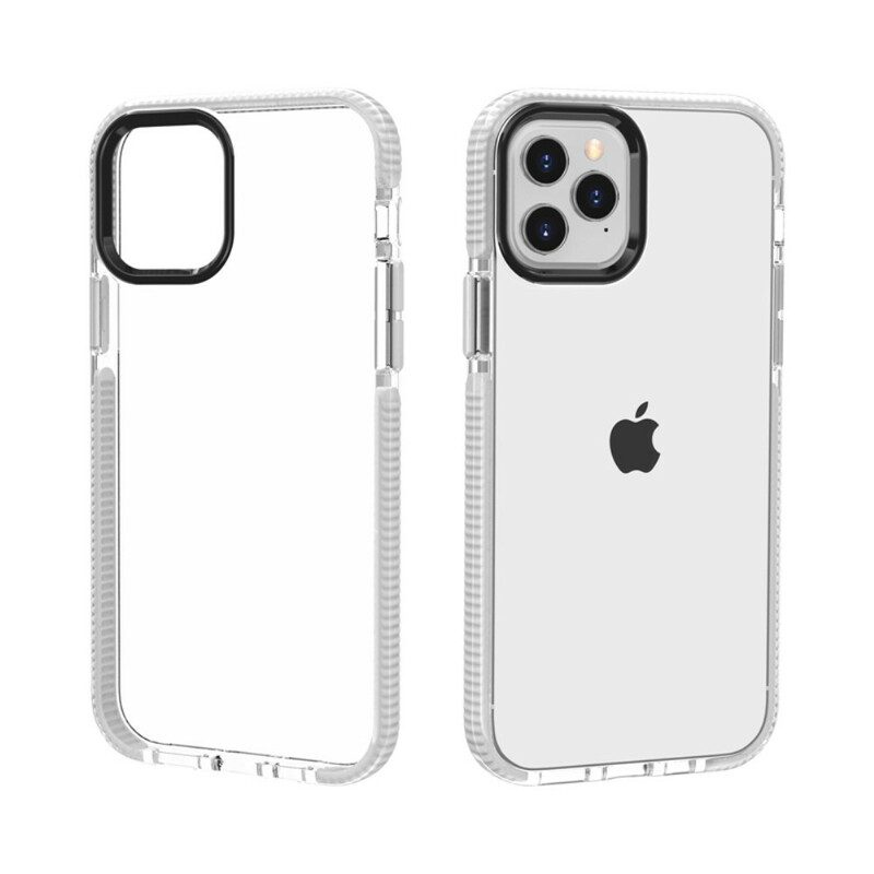 Cover iPhone 12 Mini Bordi In Silicone Trasparente