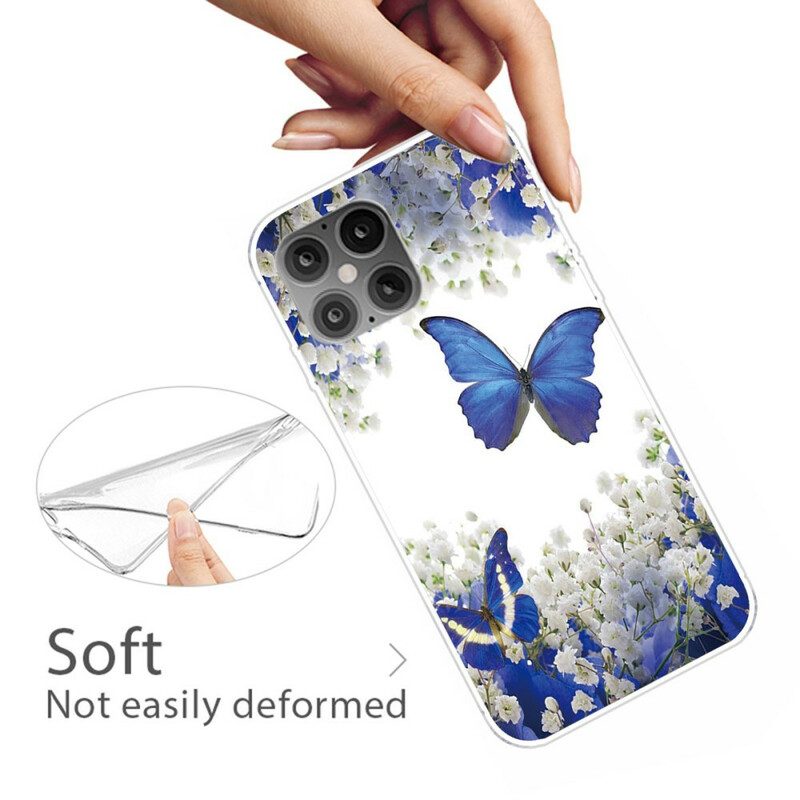 Cover iPhone 12 Mini Farfalle