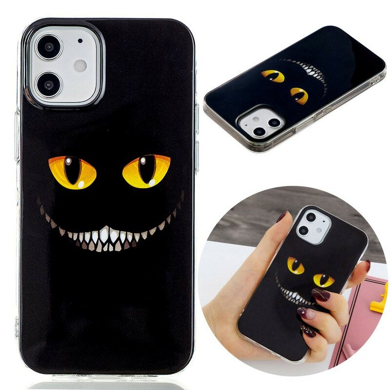 Cover iPhone 12 Mini Gatto Diavolo