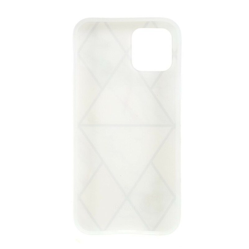 Cover iPhone 12 Mini Geometria Del Marmo Siliconico