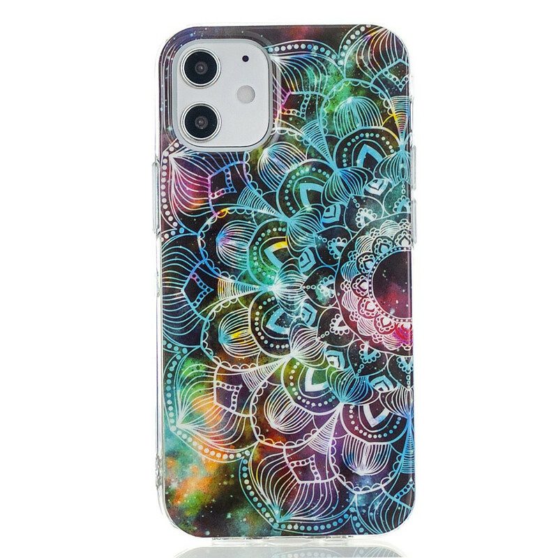 Cover iPhone 12 Mini Serie Floreale Fluorescente