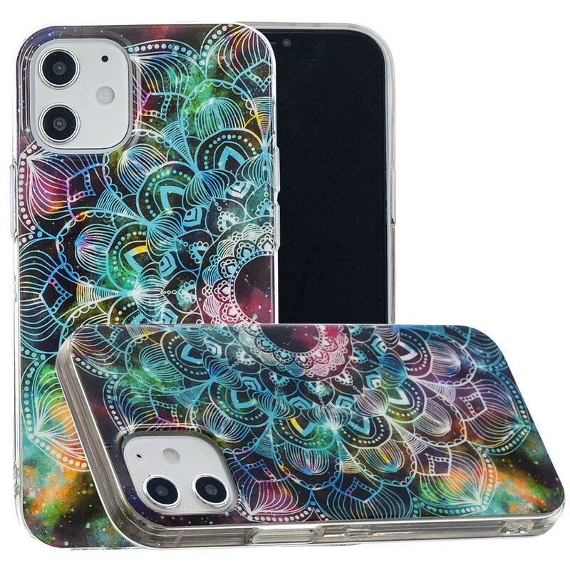 Cover iPhone 12 Mini Serie Floreale Fluorescente