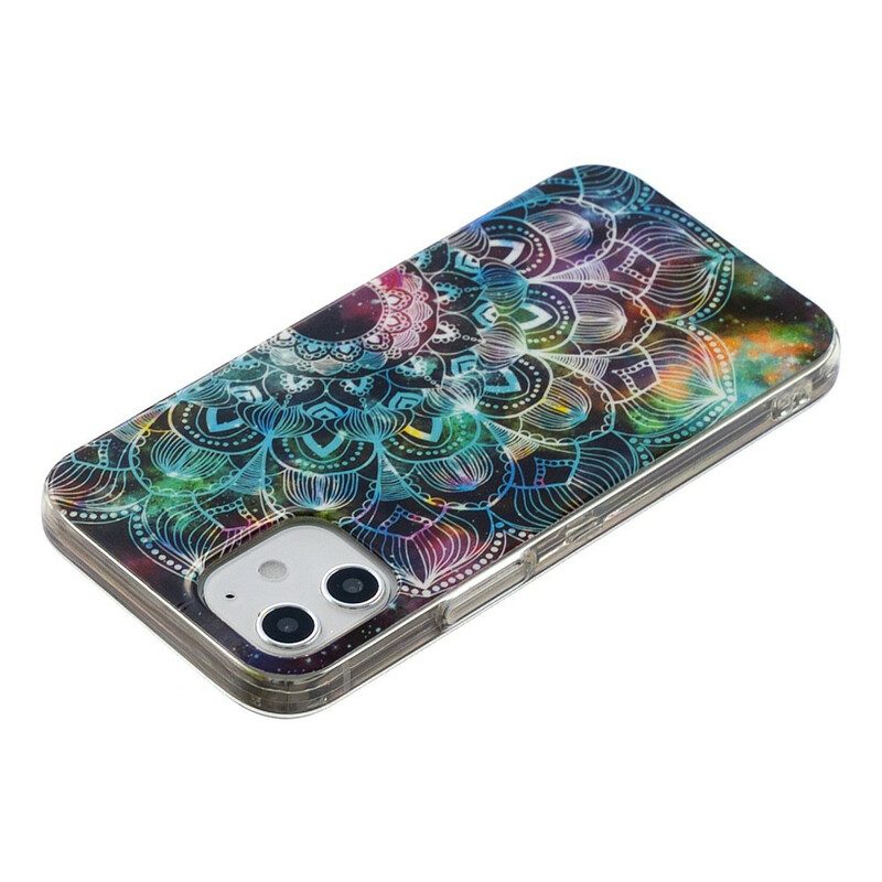 Cover iPhone 12 Mini Serie Floreale Fluorescente