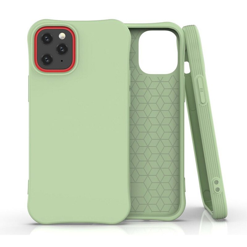 Cover iPhone 12 Mini Silicone Flessibile Opaco