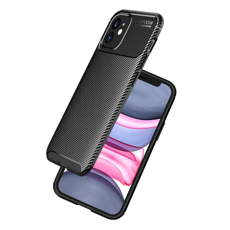 Cover iPhone 12 Mini Struttura Flessibile In Fibra Di Carbonio