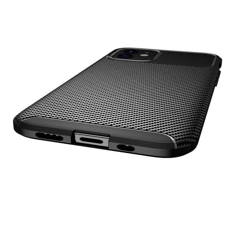 Cover iPhone 12 Mini Struttura Flessibile In Fibra Di Carbonio