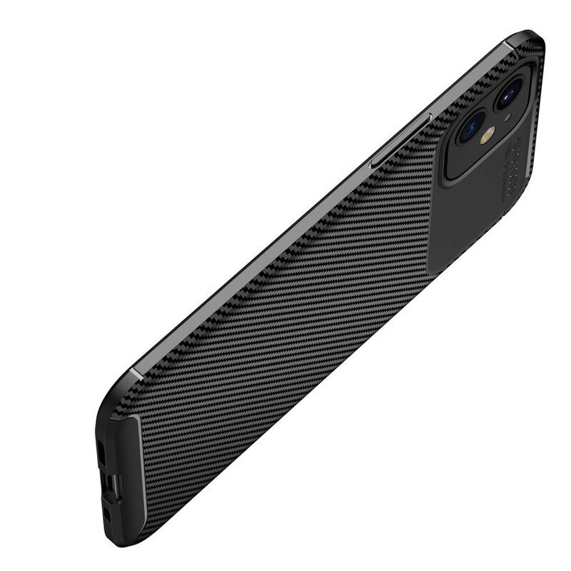 Cover iPhone 12 Mini Struttura Flessibile In Fibra Di Carbonio