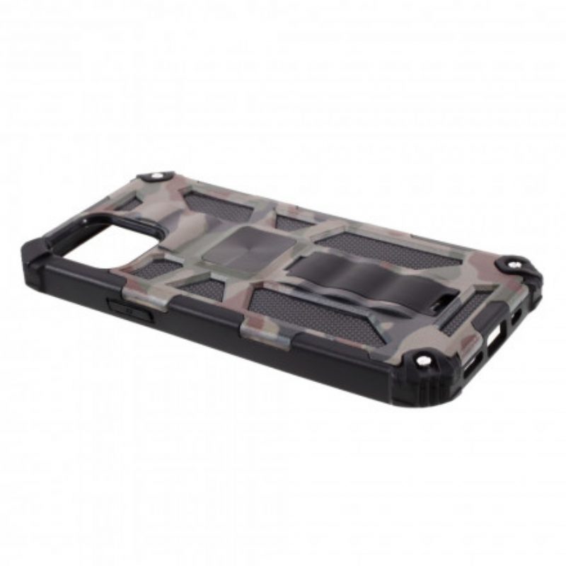 Cover iPhone 12 Mini Supporto Rimovibile Mimetico