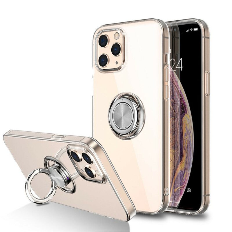 Cover iPhone 12 Mini Trasparente Con Anello-supporto