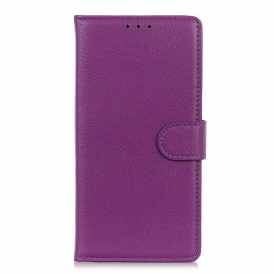 Custodia in pelle iPhone 12 Mini Ecopelle Litchi