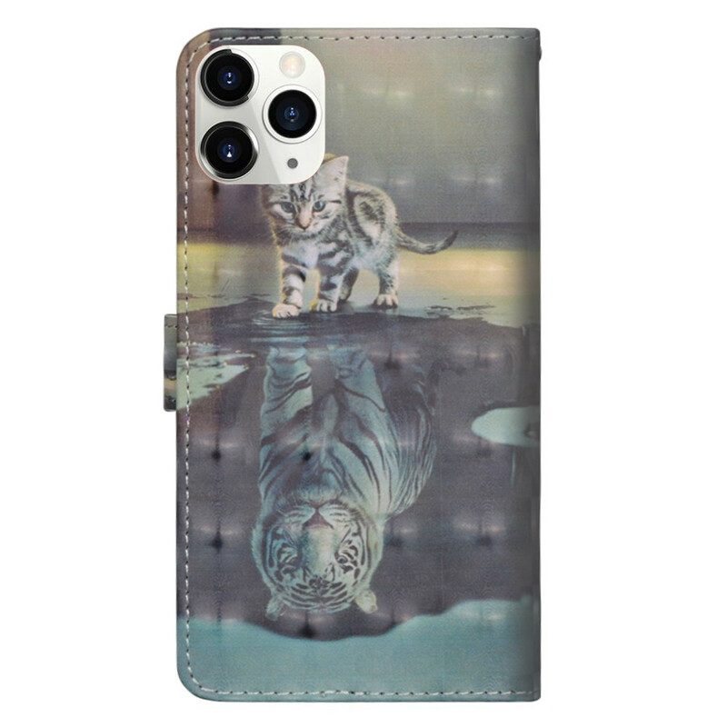 Custodia in pelle iPhone 12 Mini Ernesto La Tigre