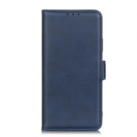 Custodia in pelle iPhone 12 Mini Folio Cover Doppio Lembo