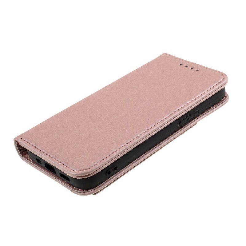 Folio Cover iPhone 12 Mini Custodia in pelle Supporto Per Portacarte