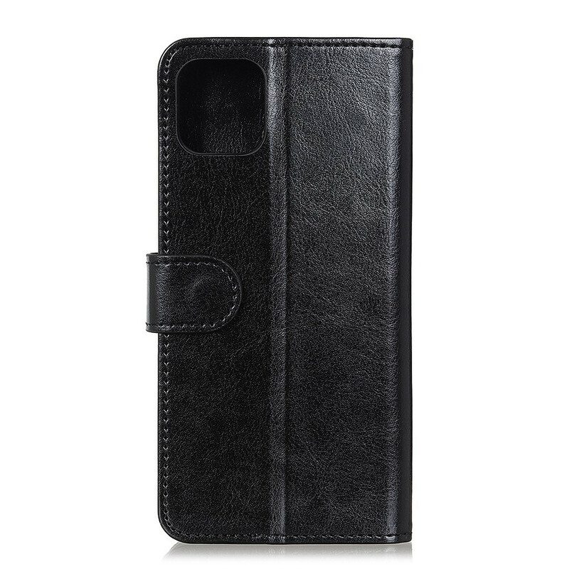 Folio Cover iPhone 12 Mini Finezza In Ecopelle