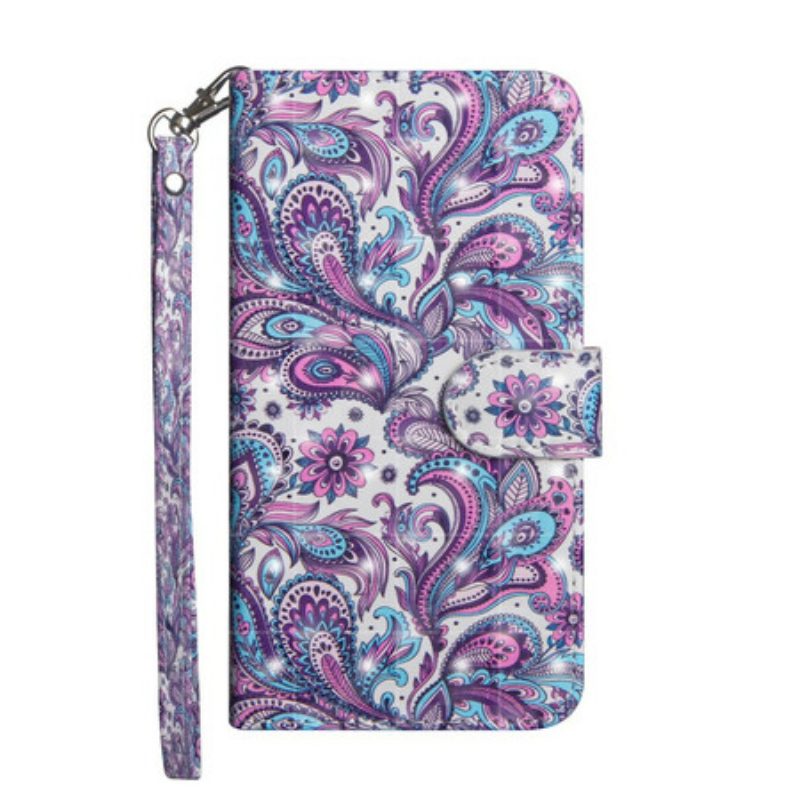 Folio Cover iPhone 12 Mini Modelli Di Fiori