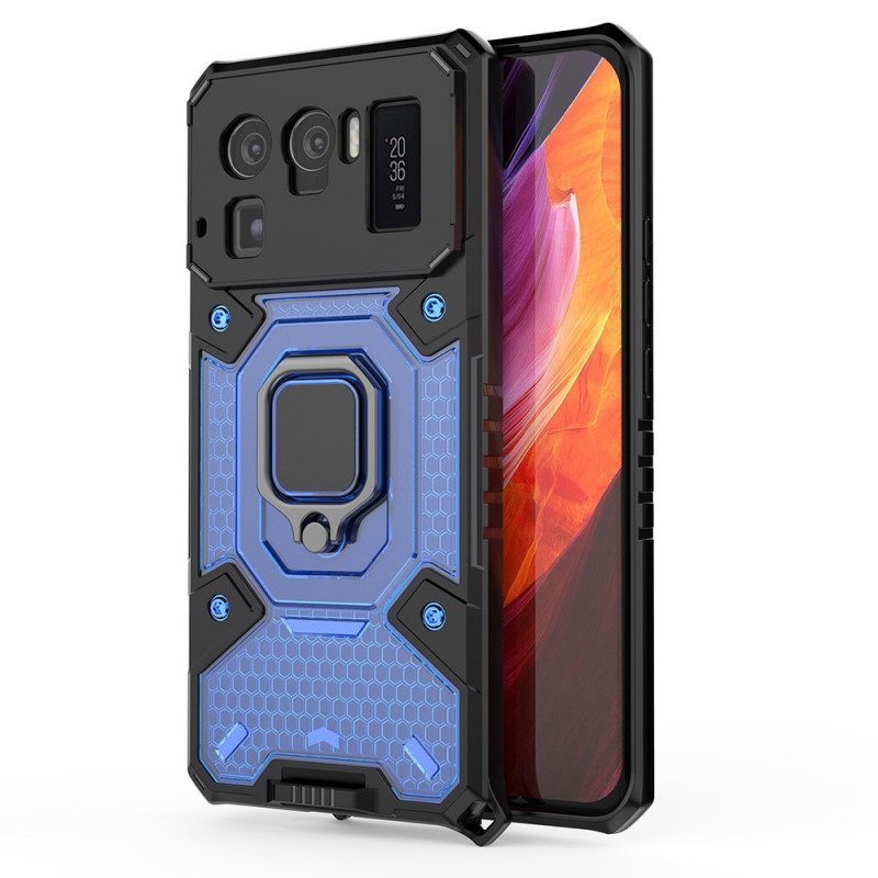 Cover Xiaomi Mi 11 Ultra Nido D'ape Con Anello