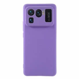 Cover Xiaomi Mi 11 Ultra Silicone Rigido Satinato