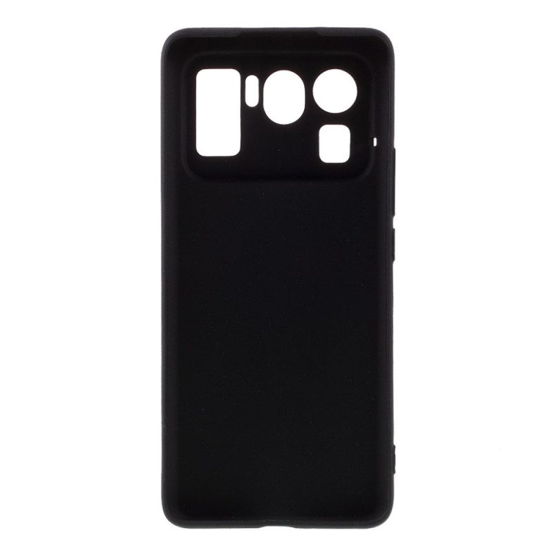 Cover Xiaomi Mi 11 Ultra Silicone Rigido Satinato