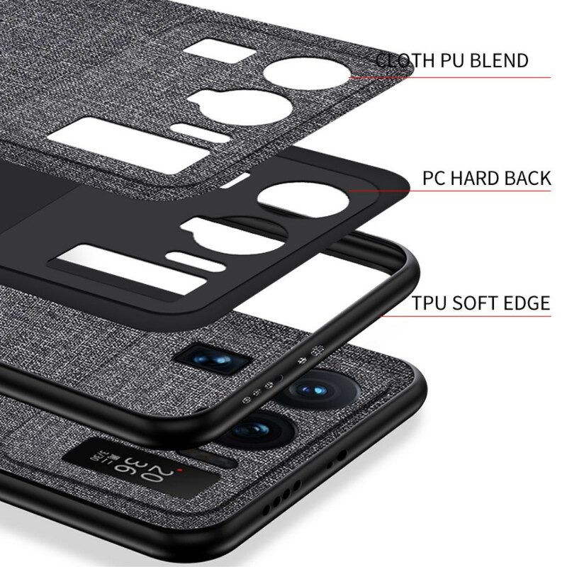 Cover Xiaomi Mi 11 Ultra Struttura Del Tessuto