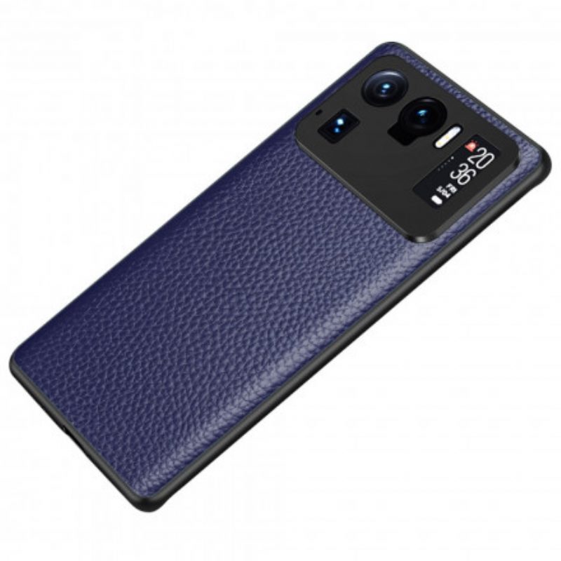 Cover Xiaomi Mi 11 Ultra Vera Pelle Di Litchi