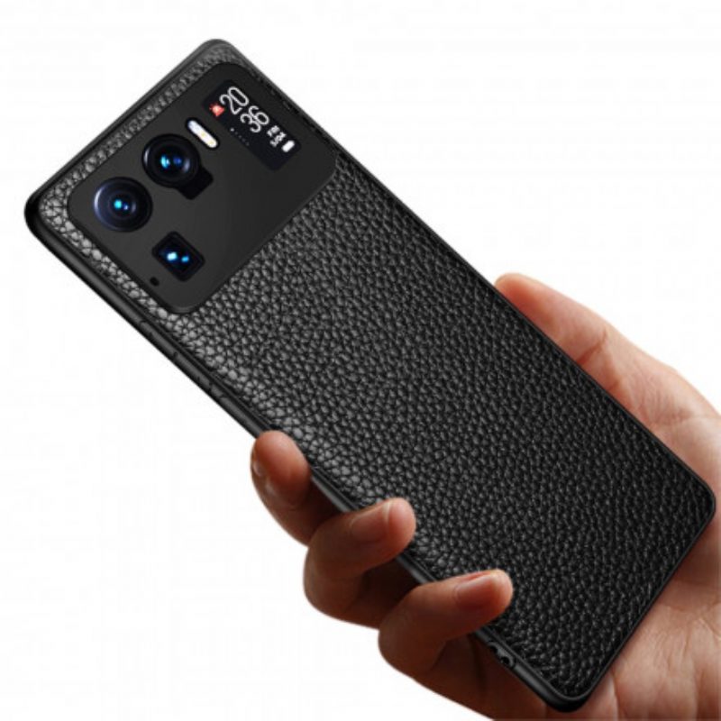 Cover Xiaomi Mi 11 Ultra Vera Pelle Di Litchi