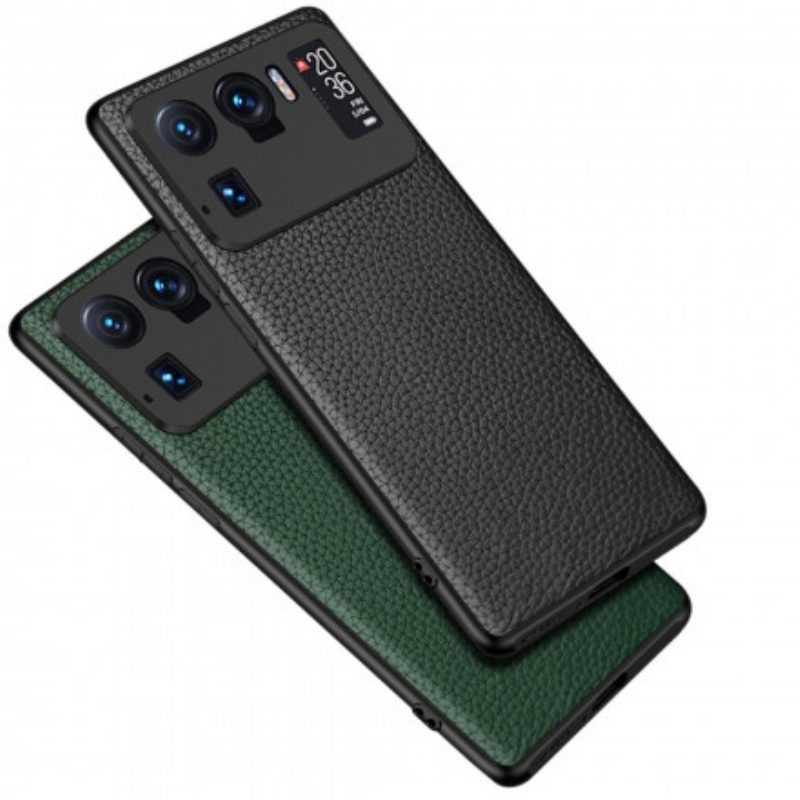 Cover Xiaomi Mi 11 Ultra Vera Pelle Di Litchi