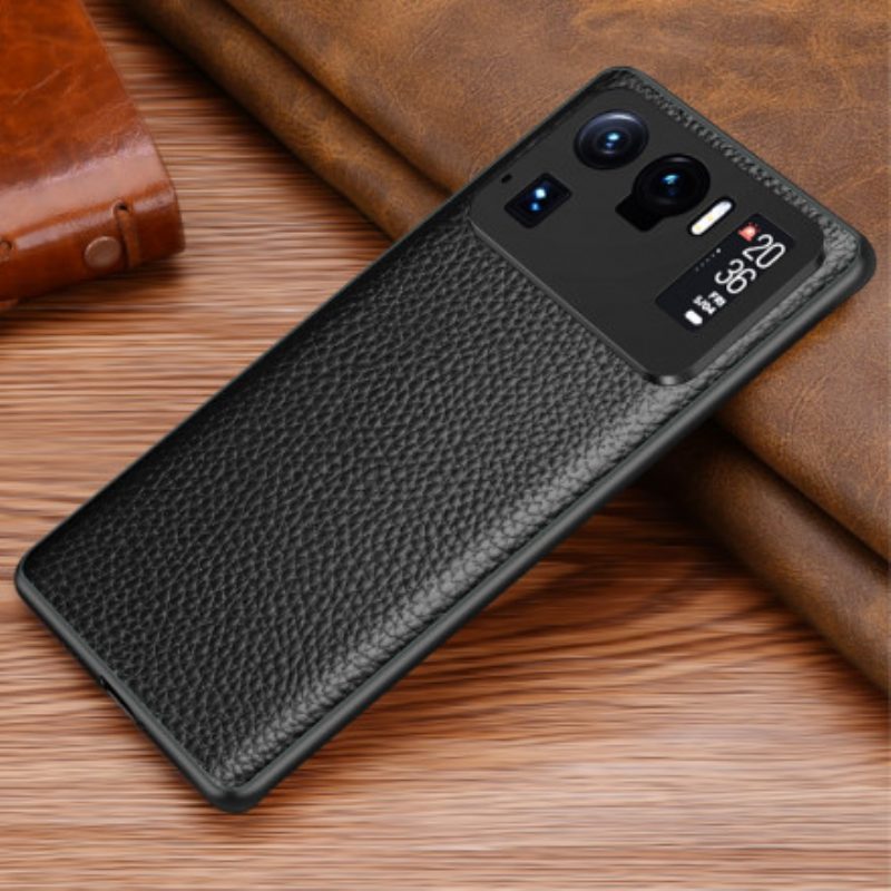 Cover Xiaomi Mi 11 Ultra Vera Pelle Di Litchi