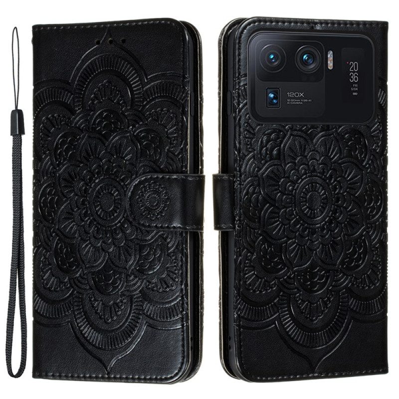 Custodia in pelle Xiaomi Mi 11 Ultra Mandala Completo