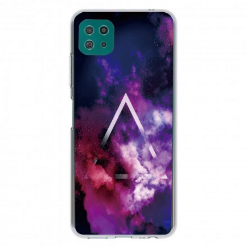 Cover Samsung Galaxy A22 5G Geometria Flessibile