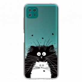 Cover Samsung Galaxy A22 5G Guarda I Gatti