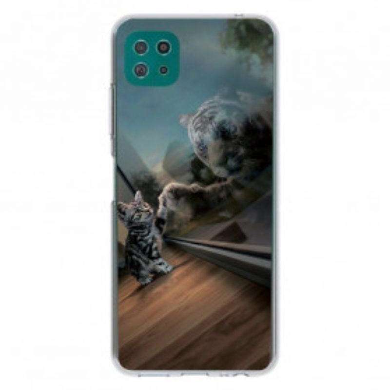 Cover Samsung Galaxy A22 5G Il Sogno Del Gattino