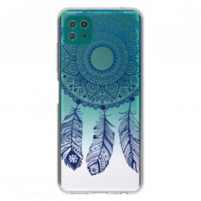 Cover Samsung Galaxy A22 5G Mandala A Fiore Singolo