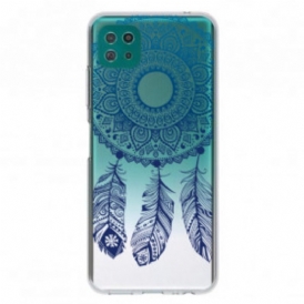 Cover Samsung Galaxy A22 5G Mandala A Fiore Singolo