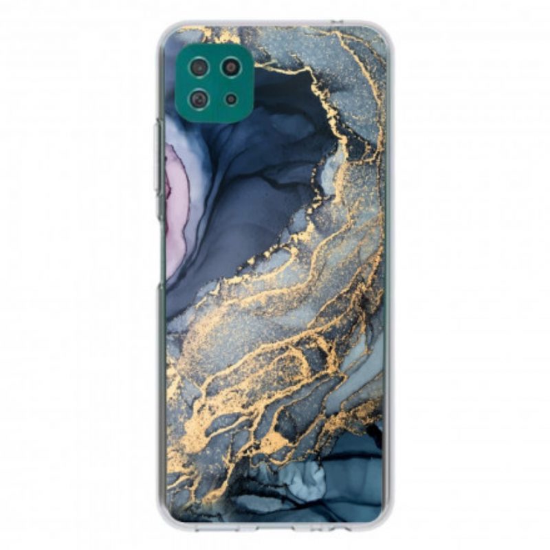 Cover Samsung Galaxy A22 5G Marmo Colorato