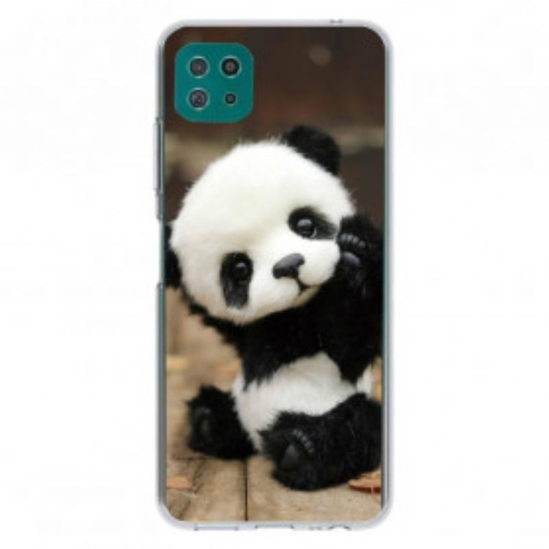 Cover Samsung Galaxy A22 5G Panda Flessibile