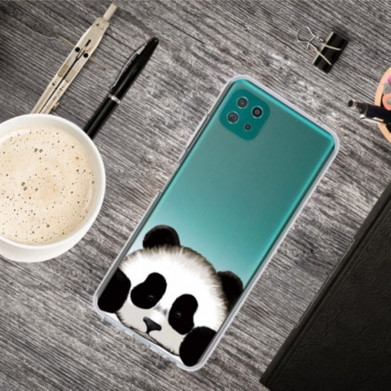 Cover Samsung Galaxy A22 5G Panda Senza Soluzione Di Continuità