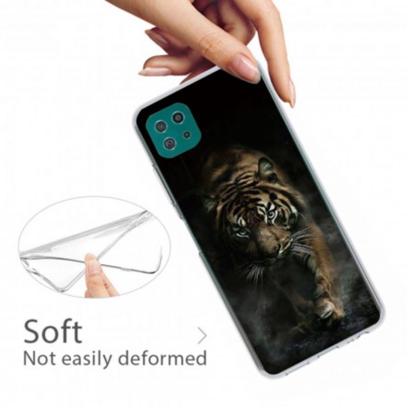 Cover Samsung Galaxy A22 5G Tigre Flessibile