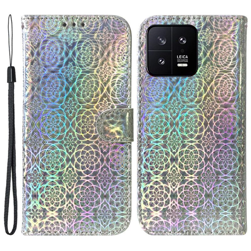 Custodia in pelle Xiaomi 13 Stile Discoteca