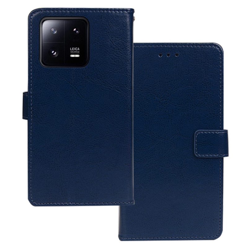 Custodia in pelle Xiaomi 13 Stile In Pelle Idewei